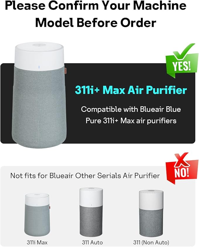 Leemone 2 Pack 311i+ Max Filter Replacement Compatible - Image 2