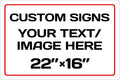 Personalized Aluminum Weatherproof Metal Signs by Repaly