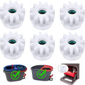 YWSH 6 Pack Spin Mop Bucket Gear Compatible by YWSHF