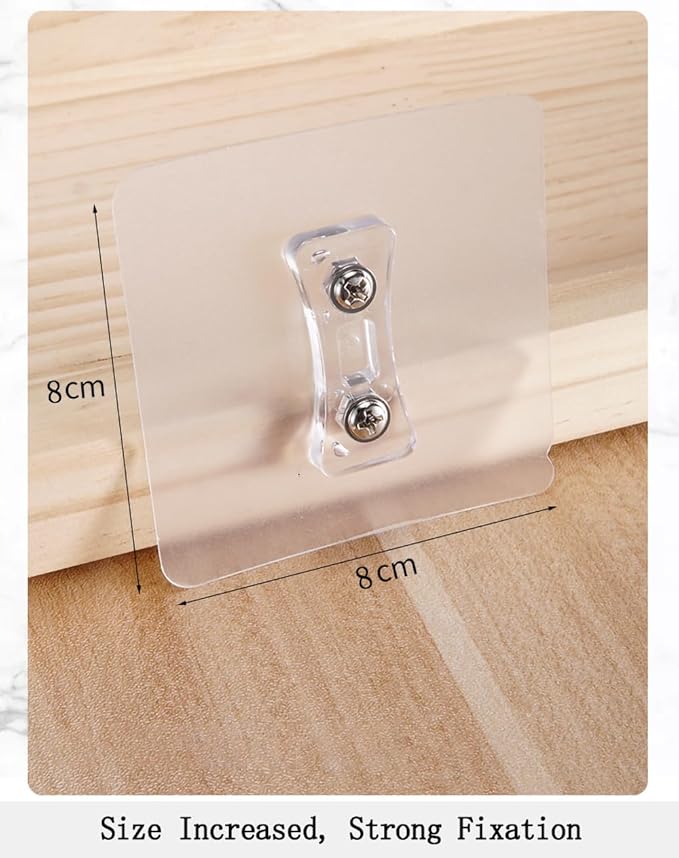 Furniture Anchors 2 Pairs No Drill Heavy Duty Anchors Fridge Lock Adjustable - Image 4