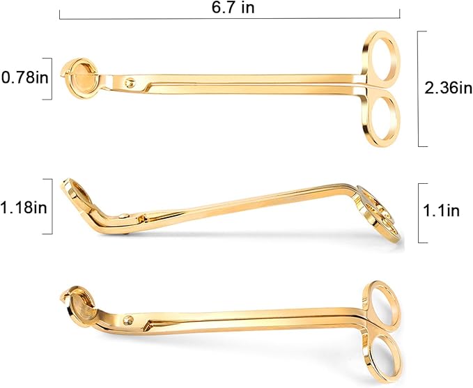 Candle Wick Trimmer Candle Wick Clipper Wick Cutter Scissors - Image 2