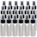 2 fl oz Aluminum Bottle with Black Spray Cap by Greenals