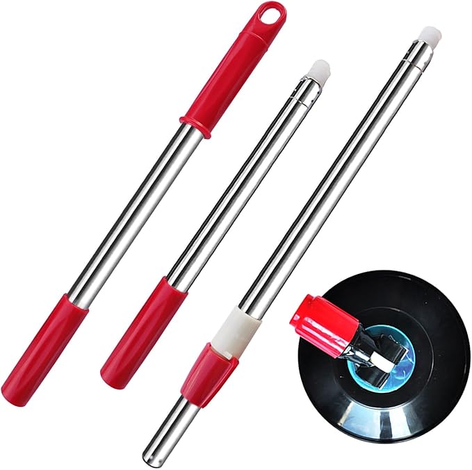 Extended Spin Mop Replacement Mop Handle, Upgraded 60-inch 360 Degrees Rotating by Midremer
