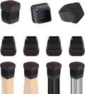 Ezprotekt 24 Pcs Extra Small Square Chair Leg Floor Protectors, Silicone Felt by VisittheEzprotekt