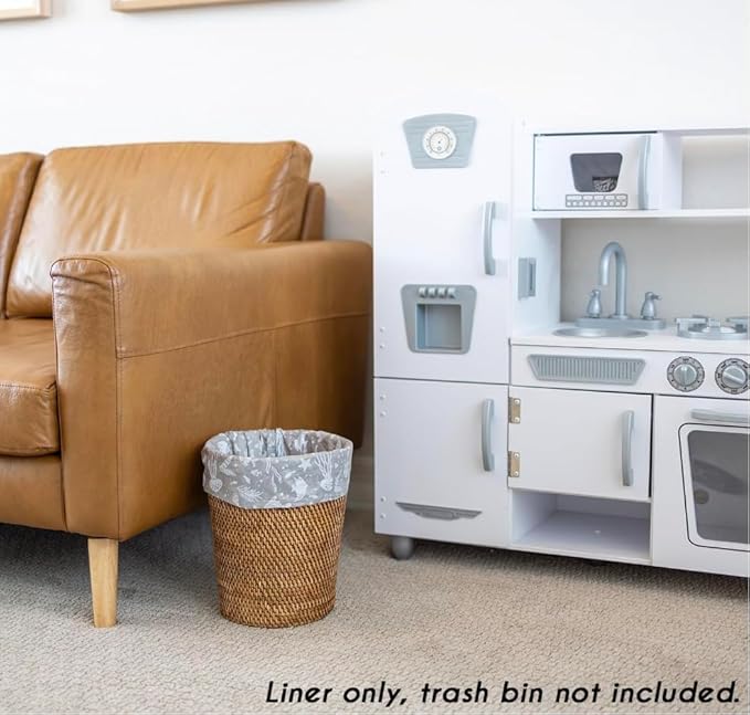 Happy Haven Trash Bags for 2, 4 Gallon Trash Can, Small Garbage Bags - Image 4