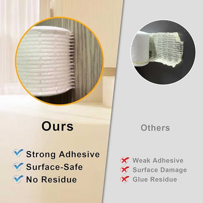 High Density Foam Weather Stripping Door Seal Strip Insulation Tape Roll - Image 2