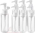 7 Pack 3.4 Oz/100ml Travel Pump Bottle TSA Approved Empty Plastic Pump Bottles by wowang