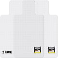 Kuyal Office Chair Mat for Carpet, 2 Pack 36x48 Clear Heavy Duty Computer Chair by Kuyal