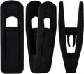 Black Velvet Hangers Clips 50 PCS, Non-Slip Velvet Clips by TOFIIGREM