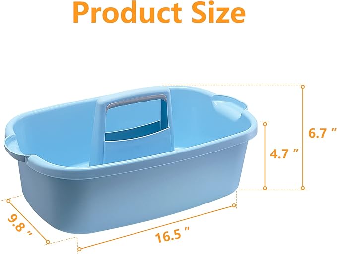 Multi-Purpose Plastic Cleaning Caddy - Image 2