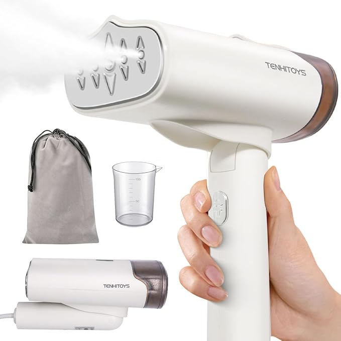 1000w Foldable Travel Garment Steamer by Tenhitoys