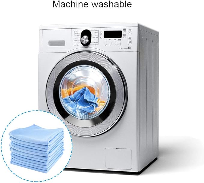 Auto Care Microfiber Glass Cleaning Cloths Towels - Image 9