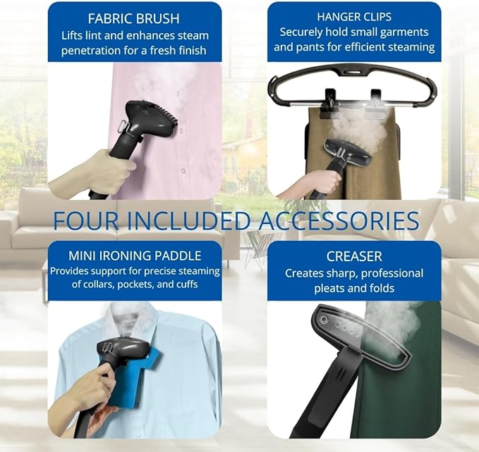 SALAV® Professional Garment Steamer - Image 8