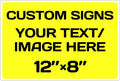 Personalized Aluminum Metal Signs by Repaly