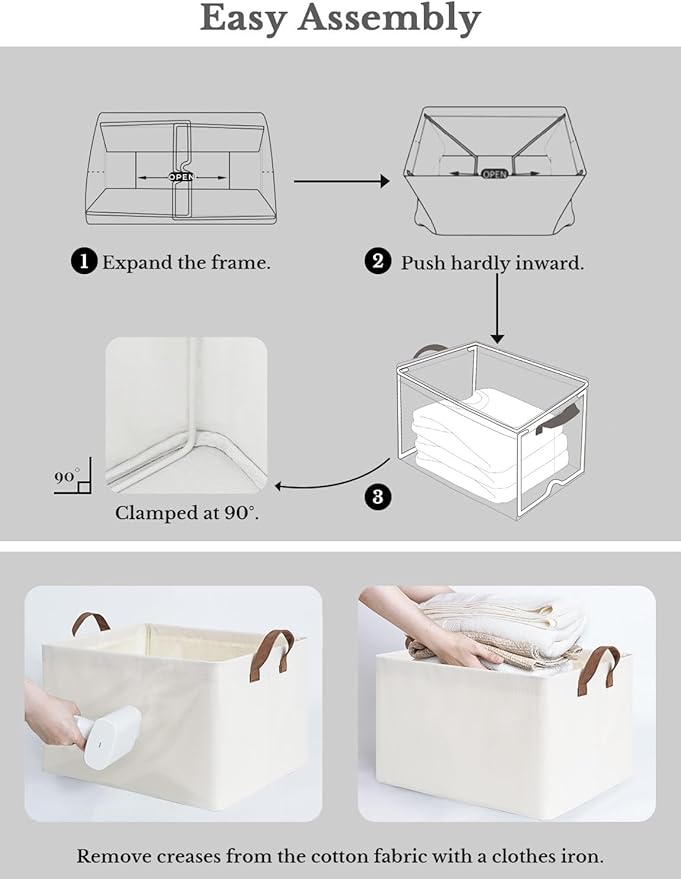 StorageWorks Storage Bins, Fabric Storage Bins - Image 6