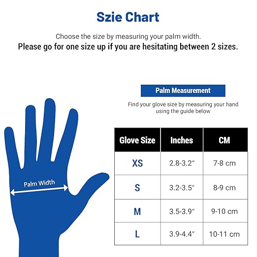 JMU Nitrile Gloves Bulk XS 4000 Count, 3.5 Mil Disposable Gloves Latex-Free - Image 7