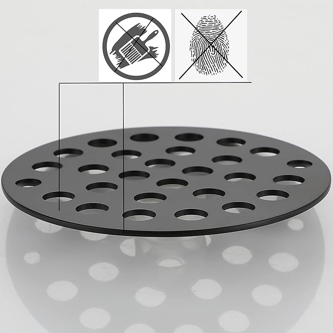 4-Inch Screw-in Shower Strainer Drain Cover Replacement Floor Strainer - Image 5