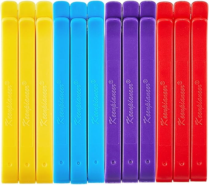 Keenpioneer Bag Sealing Clips for Food and Snack Storage, Decorating/Icing Bag - Image 9