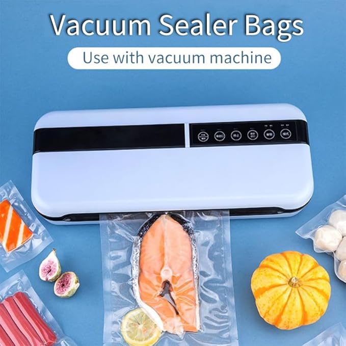 Premium Vacuum Sealer Bags 100 Quart 8" x 12", Pre-cut food saver bags - Image 7