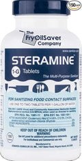 1 Bottle Steramine Sanitizer Tablets by THEFRYOILSAVERCOMPANY