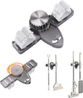 Mop and Broom Holder Wall Mount, No Punching Required Broom and Mop Organizer by Unknown