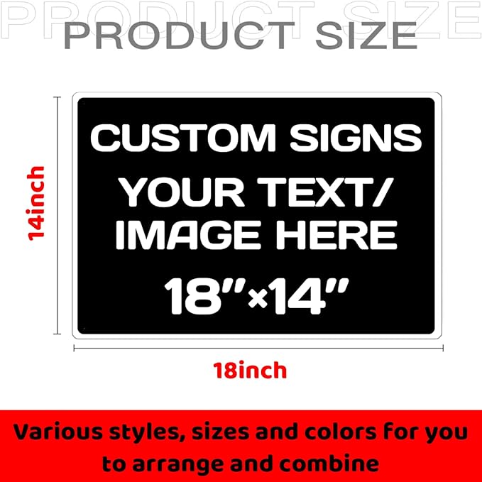 Custom Aluminum Weatherproof Metal Sign - Image 2