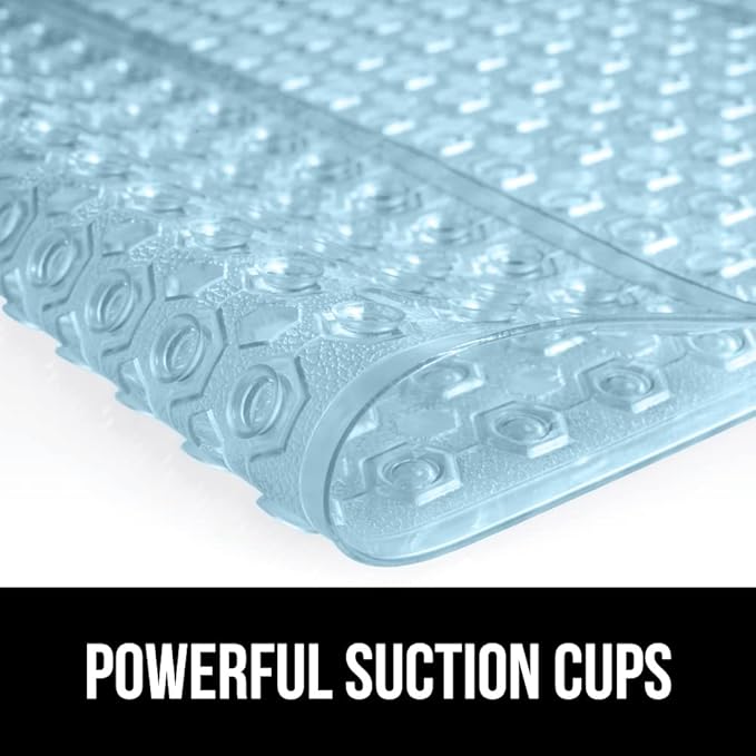 GORILLA GRIP Patented Square Shower Stall Mat, Small Bathtub Floor Mats - Image 3