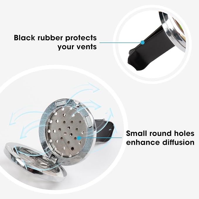 ttstar Car Diffuser Vent Clip - 30mm Aromatherapy Essential Oil - Image 4