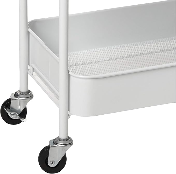 CAXXA 3-Tier Rolling Metal Storage Organizer - Image 10