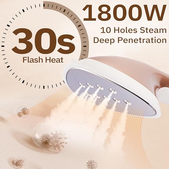 Steamer for Clothes, 1800W Standing Garment Steamer - Image 2