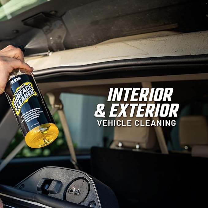 Slick Products All-Purpose Surface Cleaner – Interior & Exterior Vehicle Spray - Image 8
