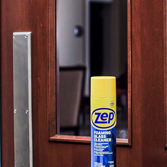 Zep Foaming Glass Cleaner - 19 oz ZUFGC19 - Streak-Free Professional Grade - Image 9