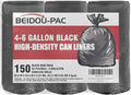 4-6 Gallon Trash Bags, Industrial, Commercial, Janitorial by BEIDOU-PAC