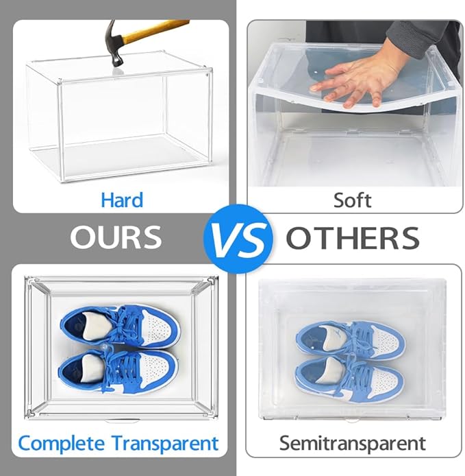 Acrylic Shoe Boxes Sneaker Storage - Image 2