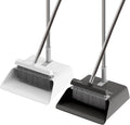 JOYMOOP 2 Pack Broom and Dustpan Set, Upright Angle by JOYMOOP