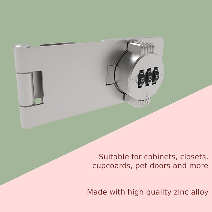Keyless Combination Lock – 3-Digit Combination Lock - Image 5