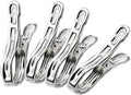 Metal ClothesPins, Row Cover Clips 20 Pack 3.5 Inch Stainless Steel Pool Towel by Commoditydisplay