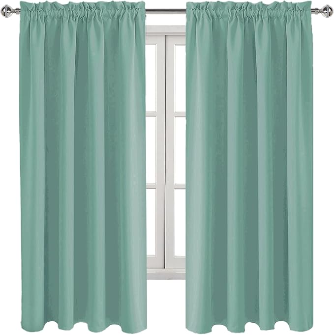DWCN Blackout Curtains Thermal Insulated, Energy Saving & Noise Reducing - Image 9