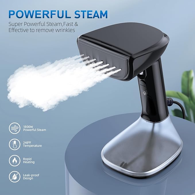 Steamer for Clothes -1800W - Image 2