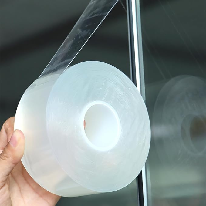 Transparent Window Weather Sealing Tape 2 Inch x 66 FT Weather Stripping by QoqooiceSnorkelingGear