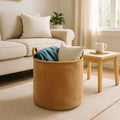 PUTSKA Blanket Basket – Round Storage by Putska