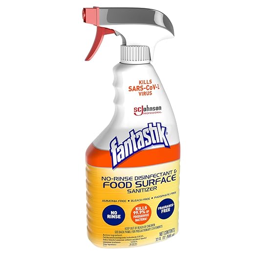 SC Johnson Professional Fantastik No Rinse Disinfectant & Food Surface - Image 2