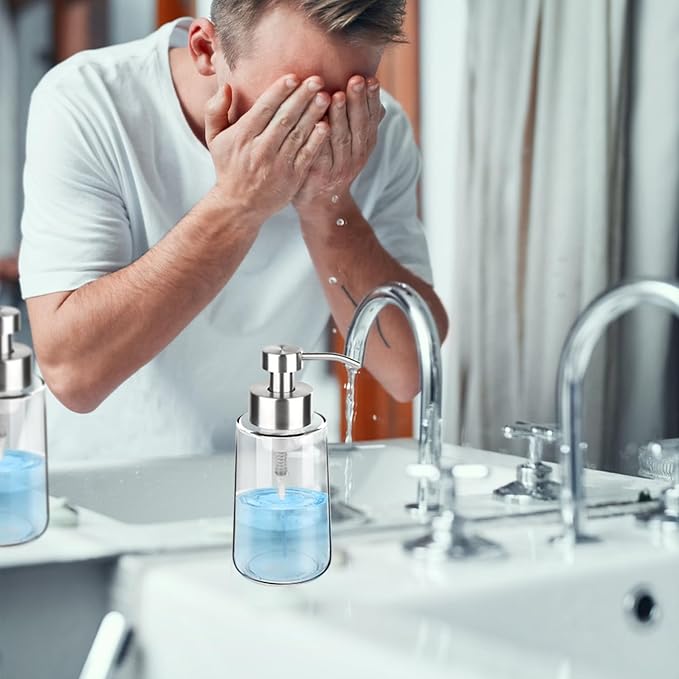 Thick Glass Soap Dispenser - Image 9