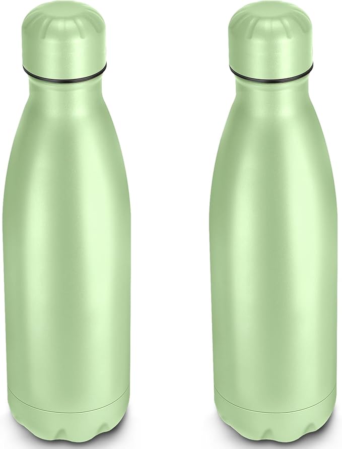 25oz Cola-Bottle Shaped Stainless Steel Leak-proof Water Bottle, Double Wall by Unknown
