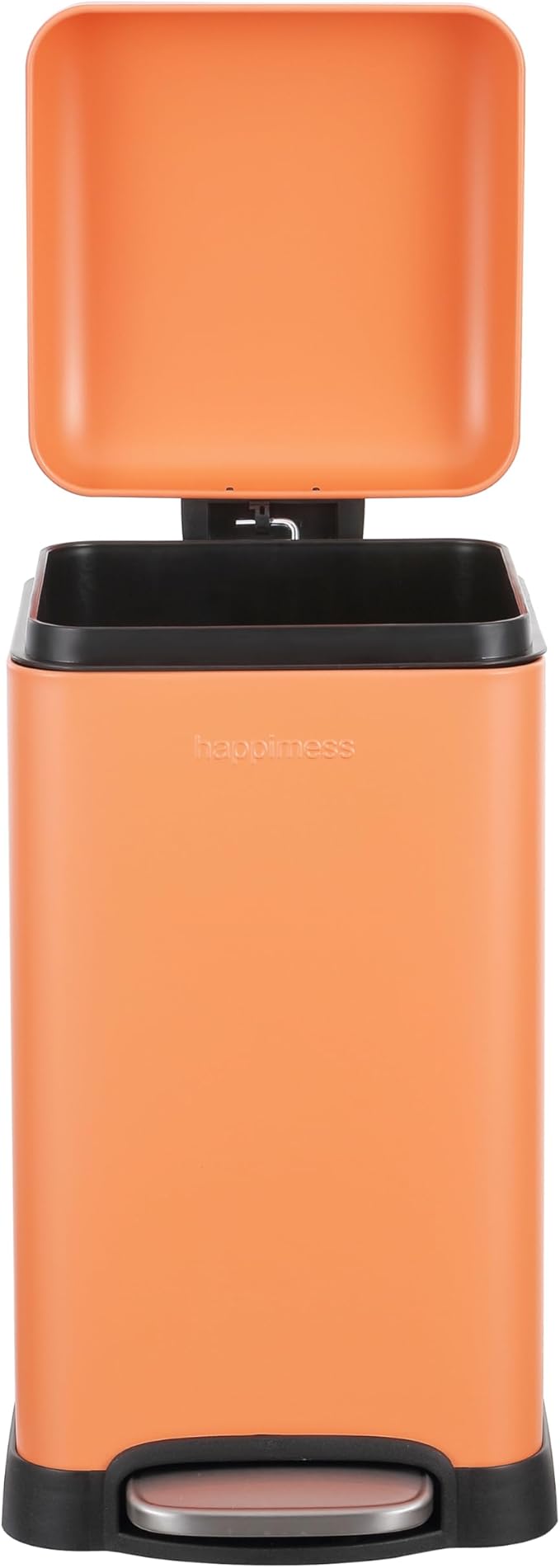 happimess HPM1012K Betty Retro Mini 3.2-Gallon Step-Open Trash Can, Carrot Cake - Image 6