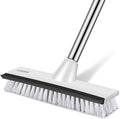 SetSail Floor Scrub Brush with 51-Inch Long Adjustable Handle 2 in 1 Scrape by SetSail