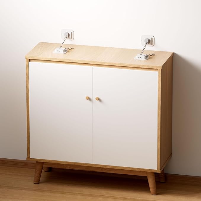 YEYA Anti-Tip No Drill Furniture Anchor - Image 6
