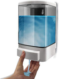 Soap Dispenser Wall Mount, 1000ML Commercial Manual Soap Dispenser Wall Mounted by GreeSuit