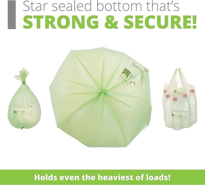 3 Gallon Compostable Trash Bags - Image 6