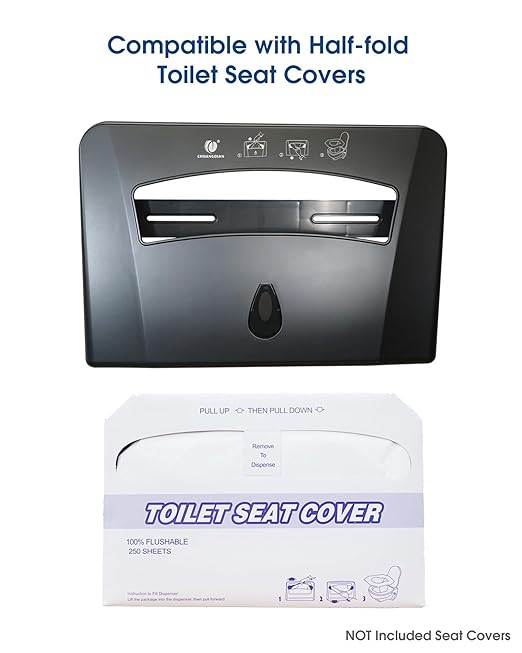 Toilet Seat Cover Dispenser, Wall Mounted Compatible - Image 3